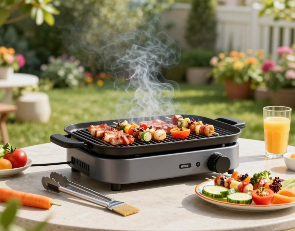 Grillen auf dem Elektrogrill