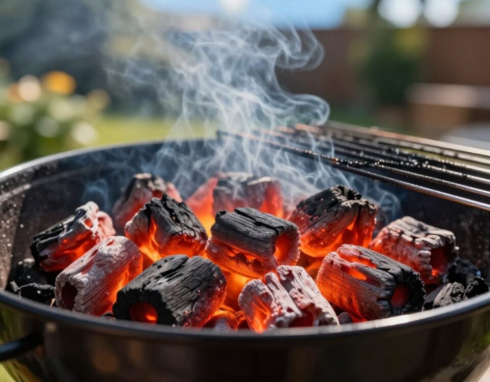 Grillkohle Menge richtig bemessen