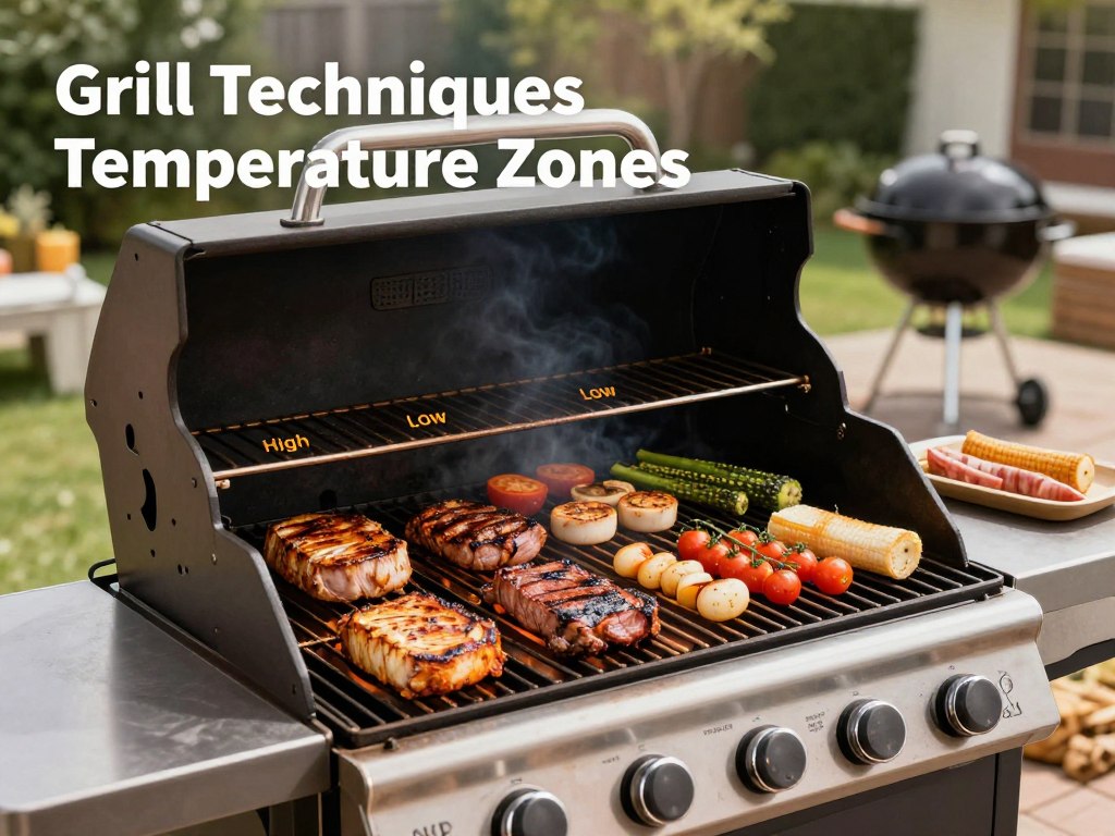 Grilltechniken Temperaturzonen