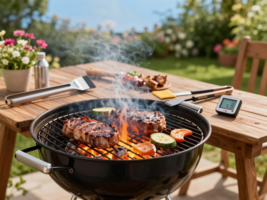 Grilltechniken mit Holzkohle