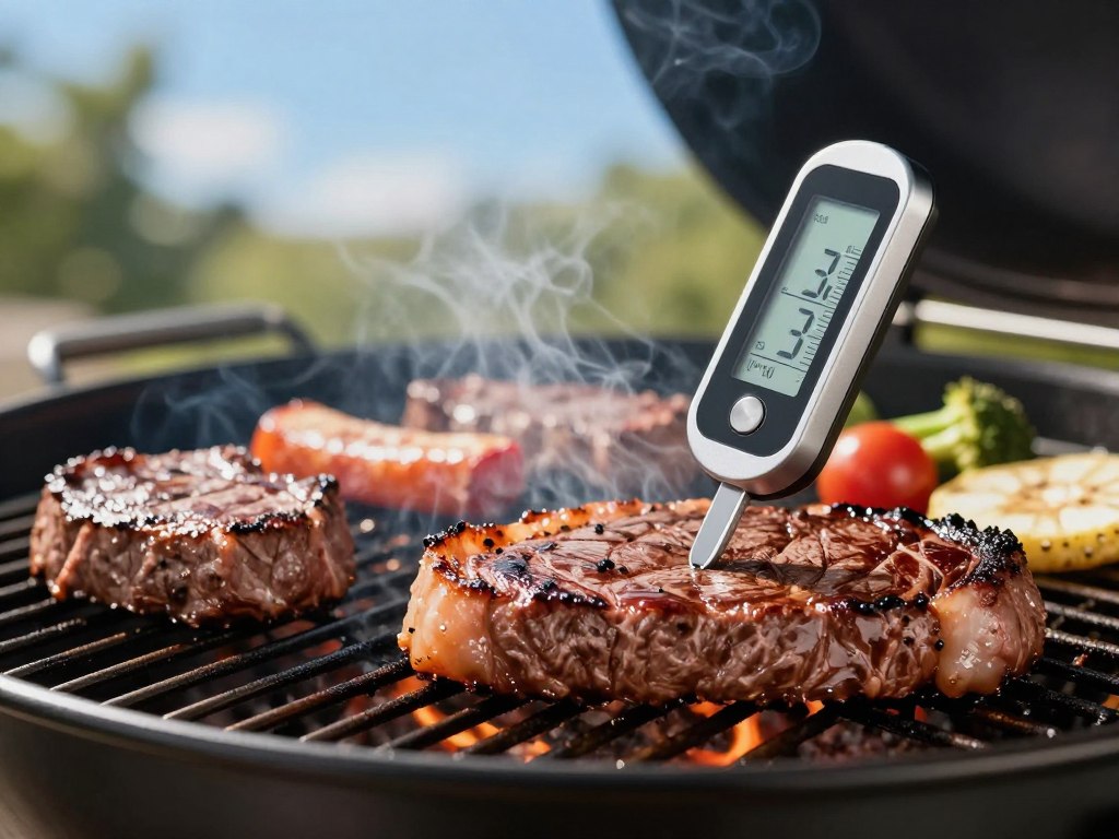 Grilltemperatur Messung