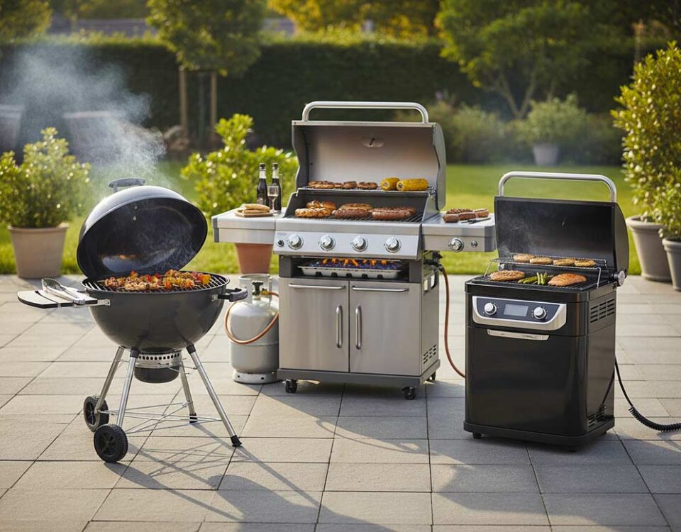Unterschiede zwischen Holzkohlegrill, Gasgrill und Elektrogrill