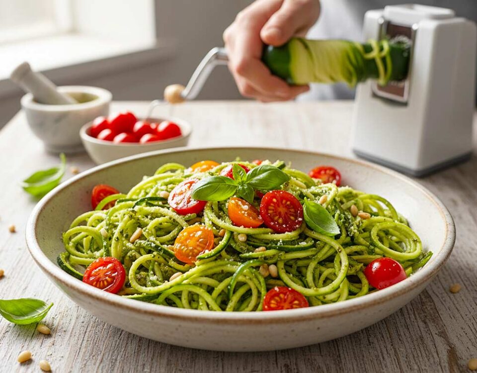 Kreative Gemüsegerichte mit dem Spiralschneider