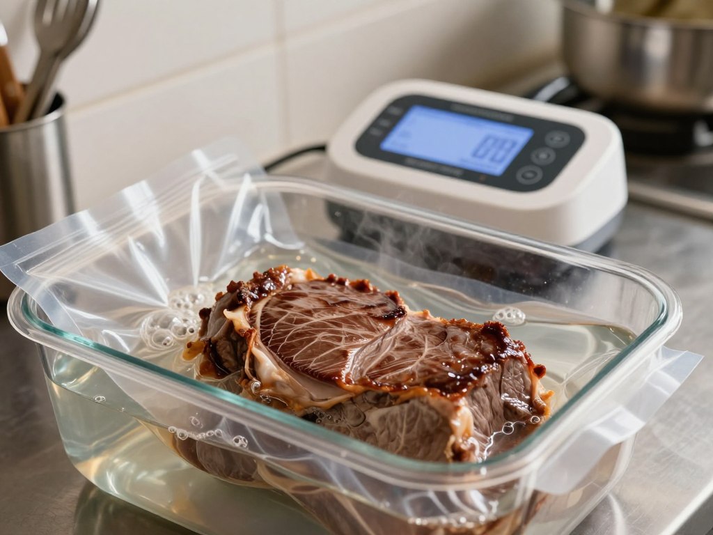 Sous Vide Proteindenaturierung