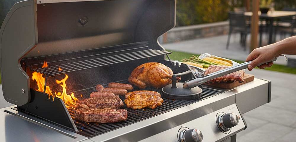 Temperaturzonen auf dem Gasgrill nutzen