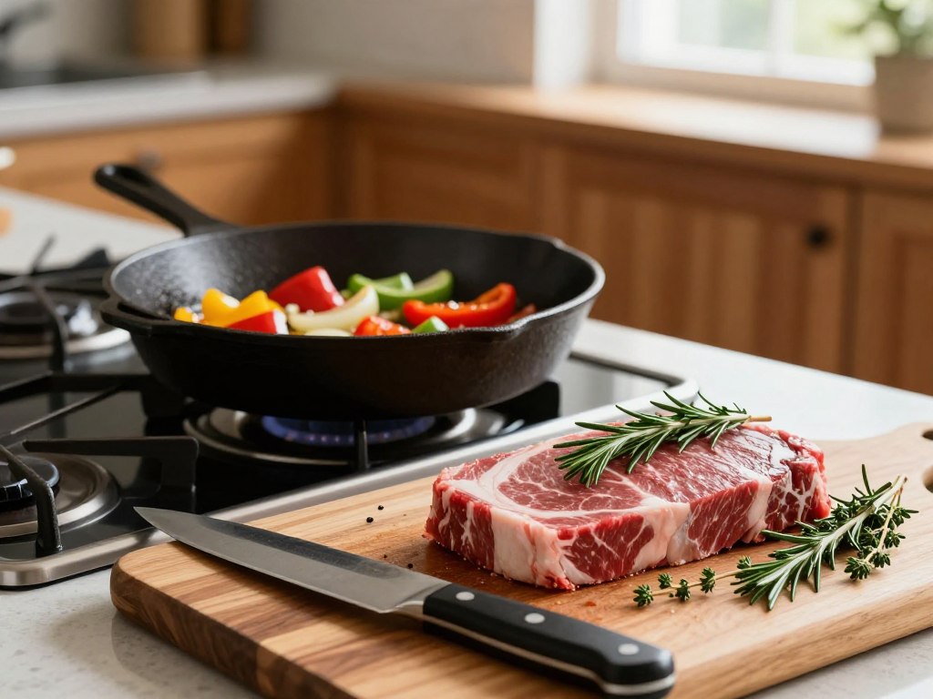 Brattechniken Fleischzubereitung