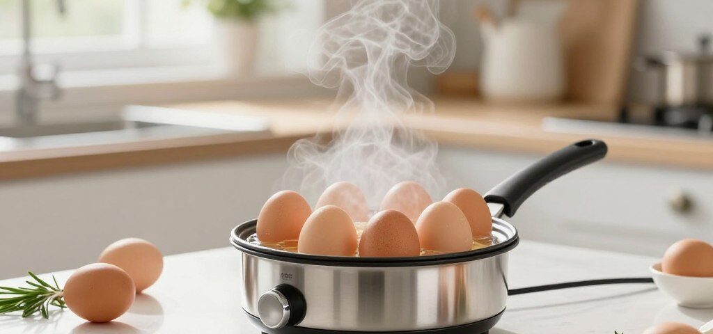 Eierskocher Frühstücksideen