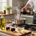 Flüssigkeiten beim Kochprozess