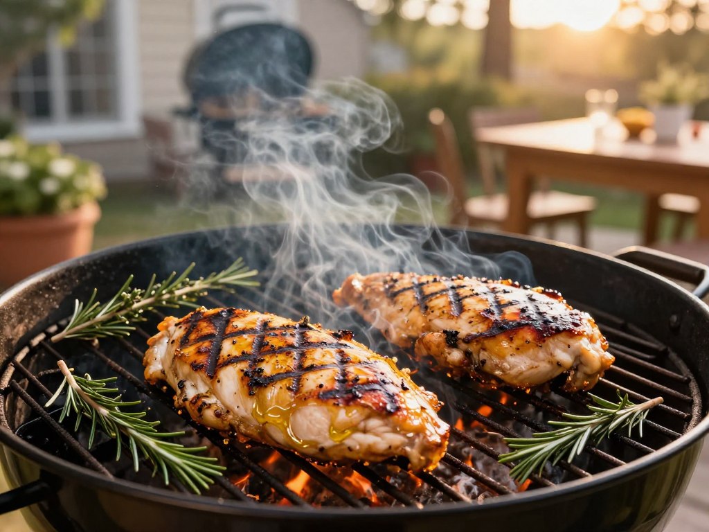 Grilltemperatur Hähnchen