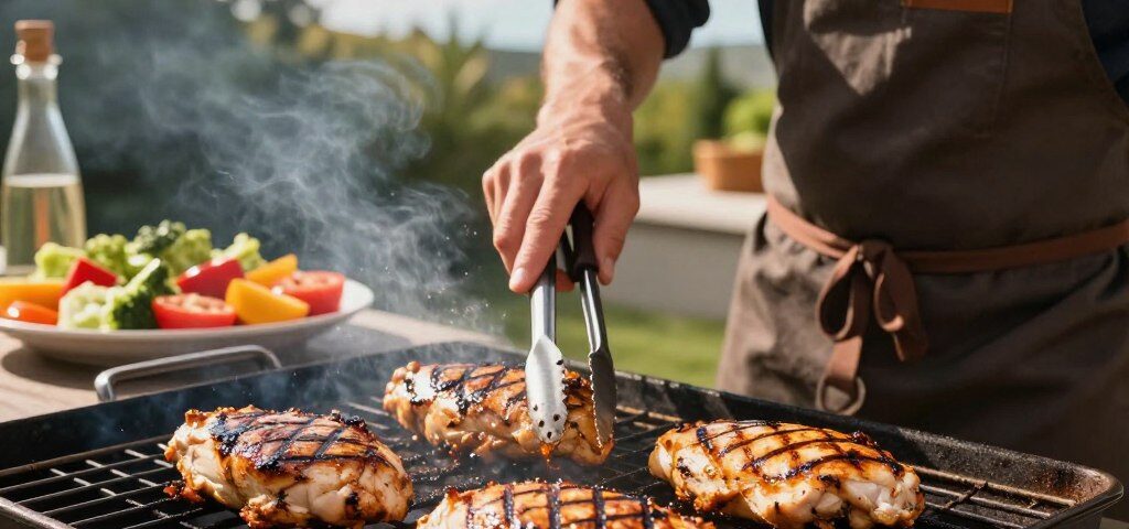 Hähnchenbrust grillen