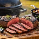 Rinderhüfte auf dem Grill