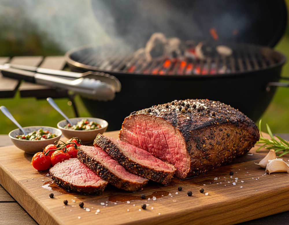 Gegrillte Rinderhüfte Gegrillte Rinderhüfte