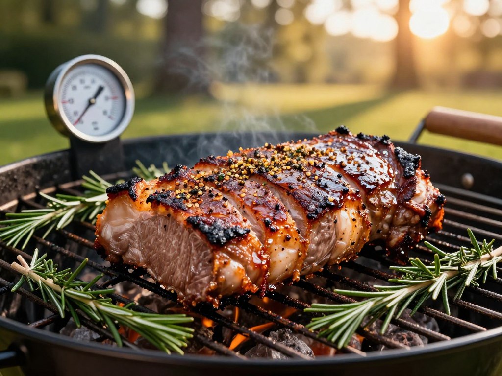 Saftiger Schweinenacken Grillrezept