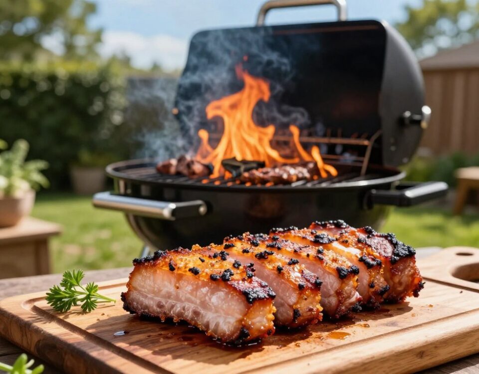 Schweinebauch grillen