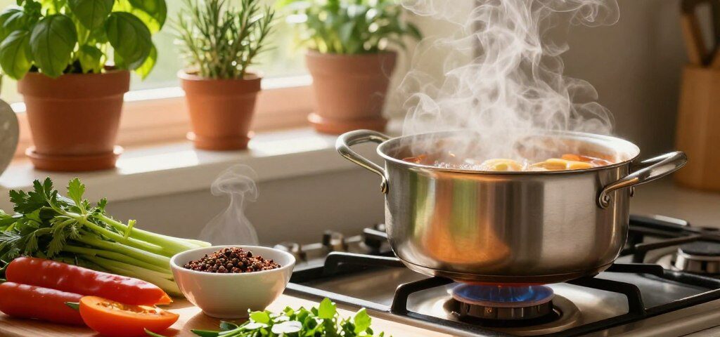 Aromen beim Kochen verbinden