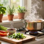Aromen beim Kochen verbinden