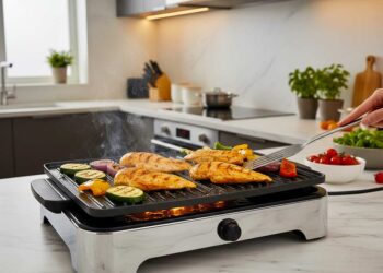 Elektrische Grillplatte