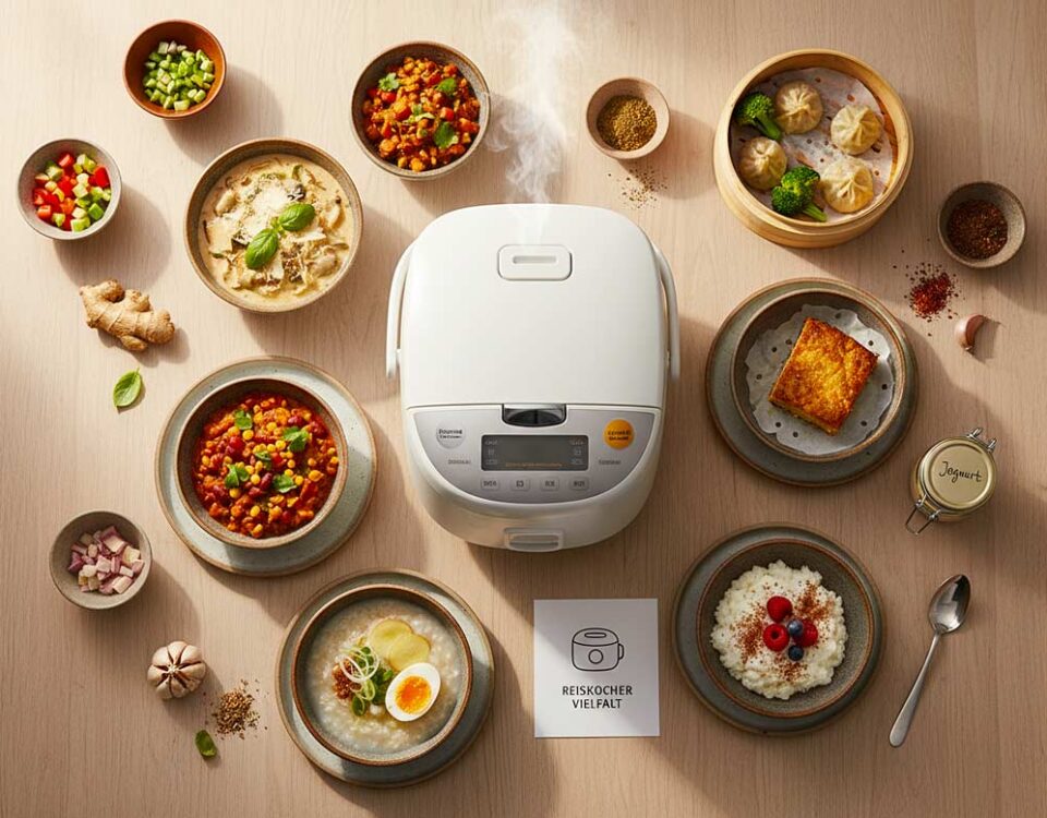Überraschende Gerichte mit dem Reiskocher