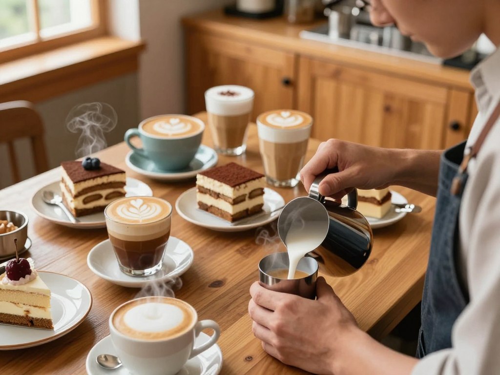 Kaffeegetränke zubereiten