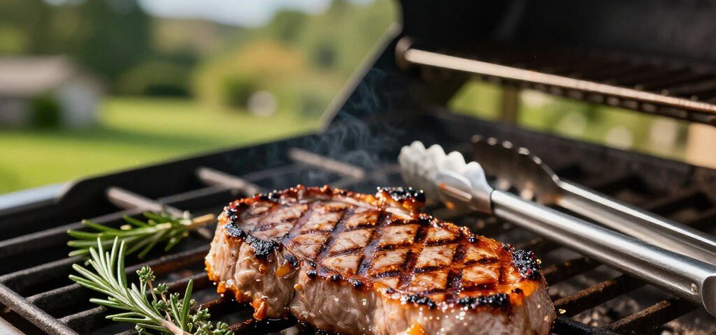 Kalbskotelett grillen