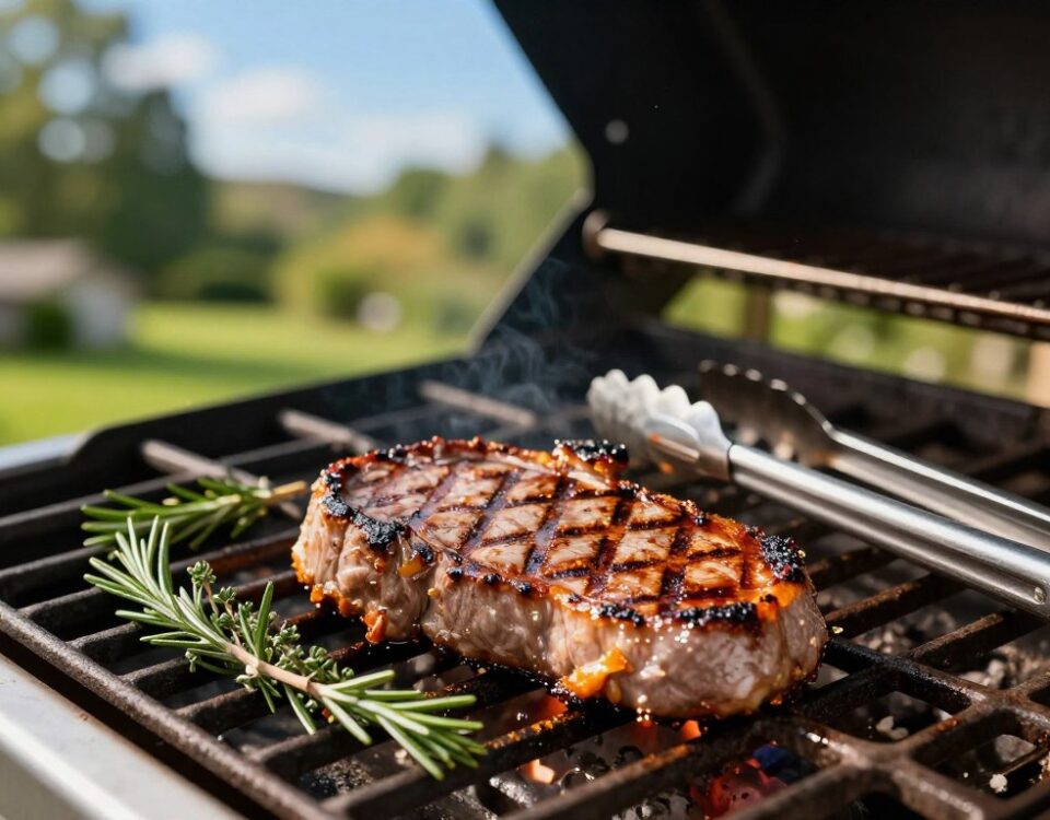 Kalbskotelett grillen