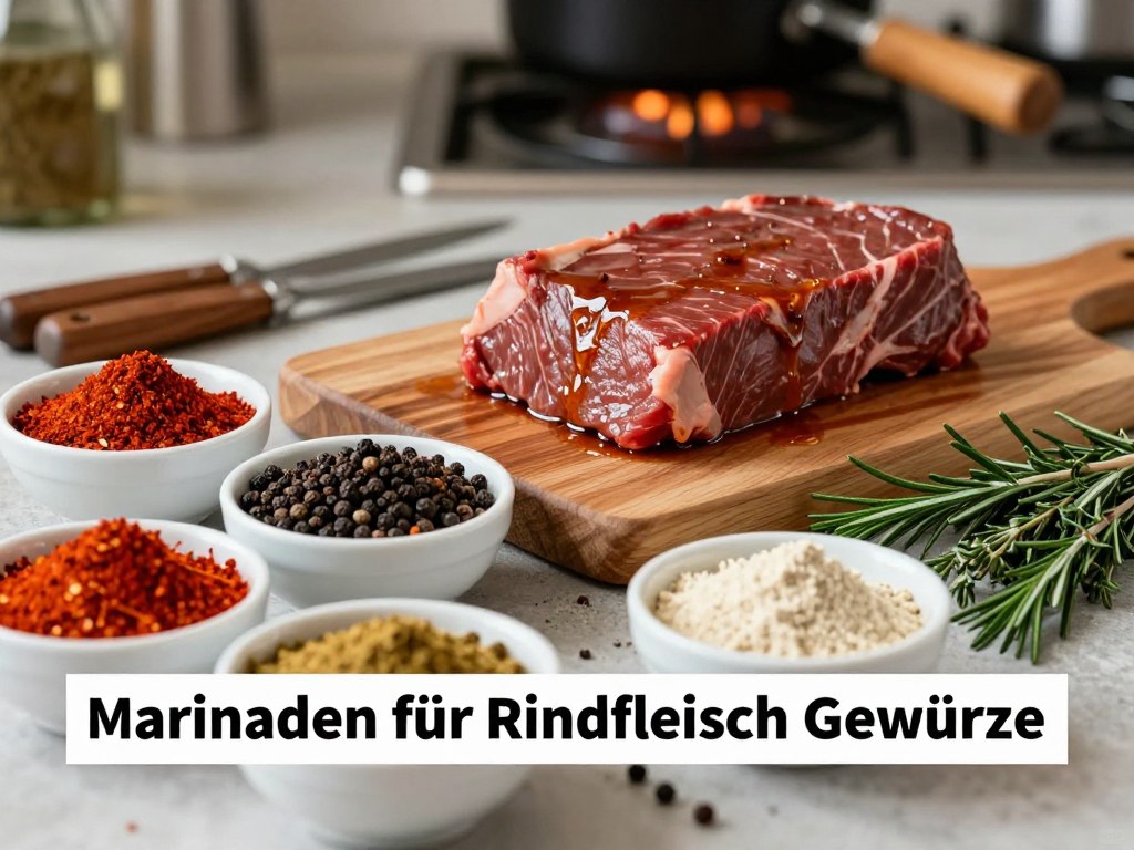 Marinaden für Rindfleisch Gewürze