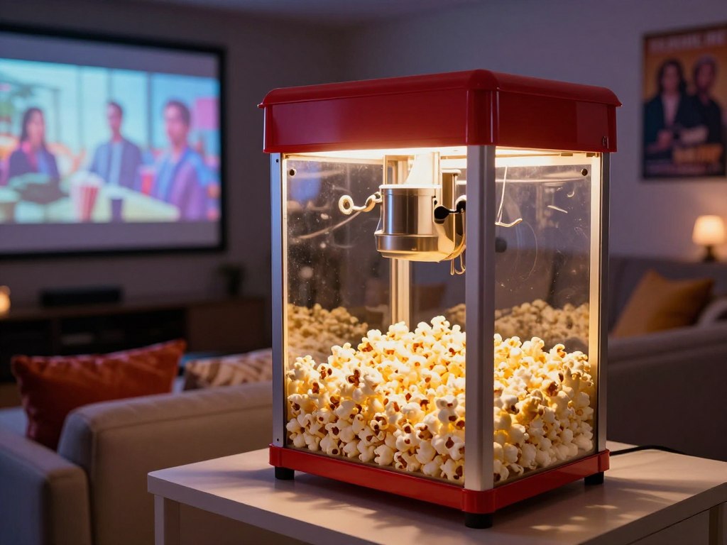 Popcornmaschine für Heimkino