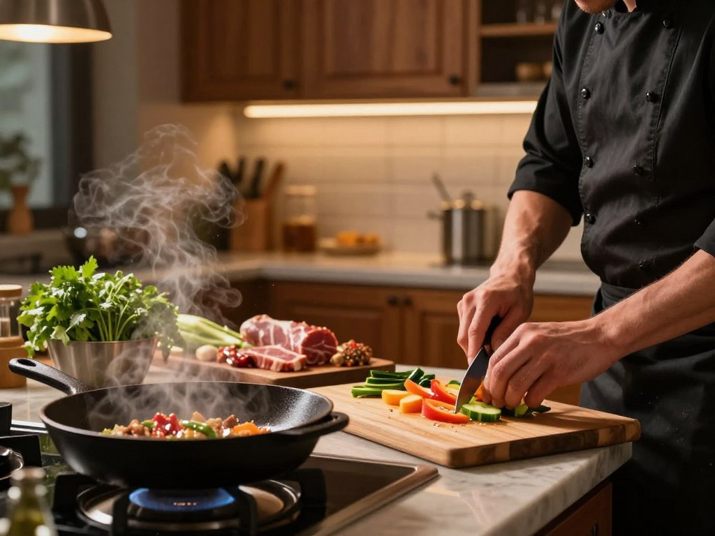 Starkes Kochen Techniken