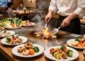 Teppanyaki Platten nutzen