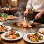 Teppanyaki Platten nutzen