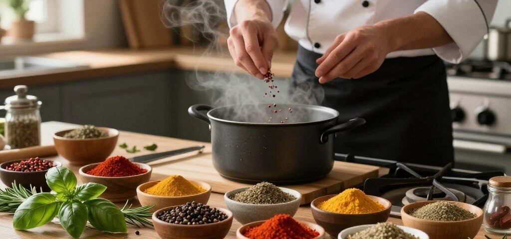 Gewürze besser früh oder spät beim Kochen zugegeben