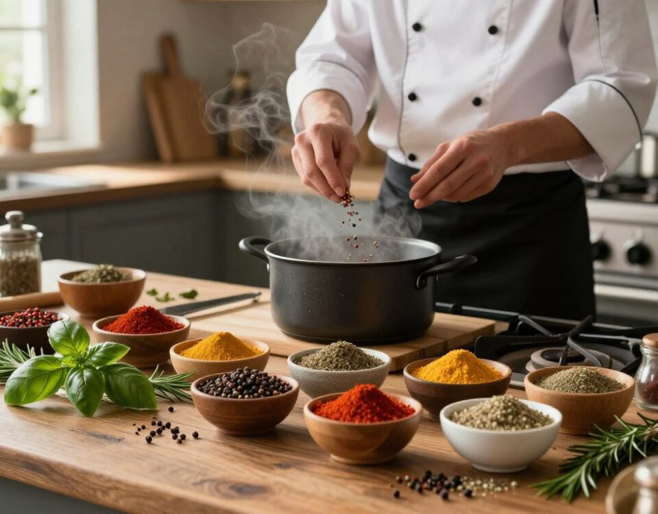 Gewürze besser früh oder spät beim Kochen zugegeben