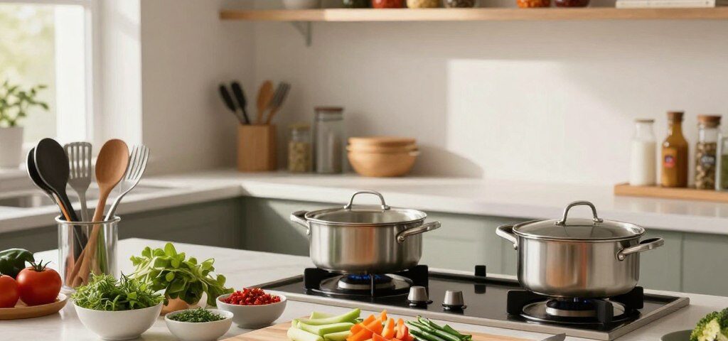 Ordnung den Kochprozess