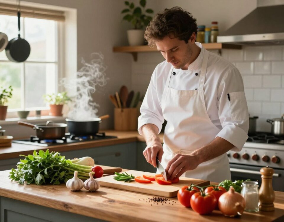 Wie Geschmack beim Kochen aufgebaut wird