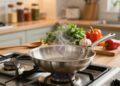 Pfannen zum Kochen vorheizen