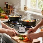 mehrere Gerichte gleichzeitig kochen
