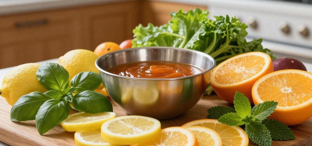 Säure und Süße beim Kochen ausbalancieren