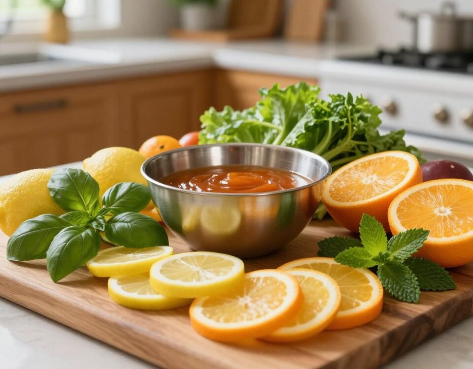 Säure und Süße beim Kochen ausbalancieren