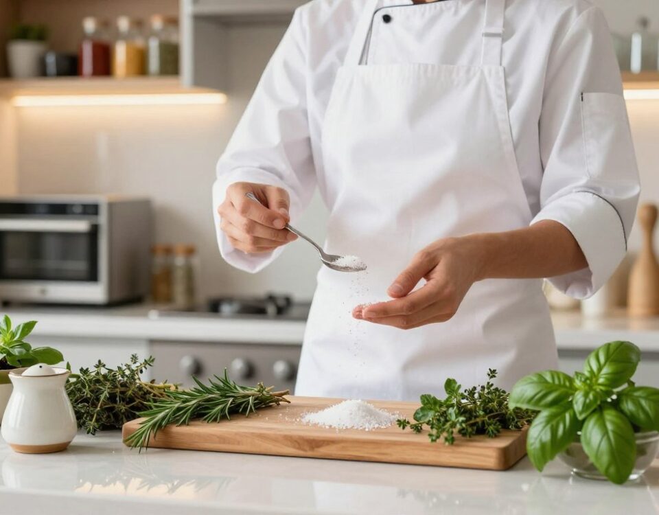 Salz beim Kochen einsetzen